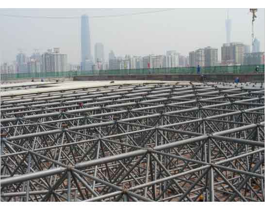 宁波新建铁路干线广州调度网架工程